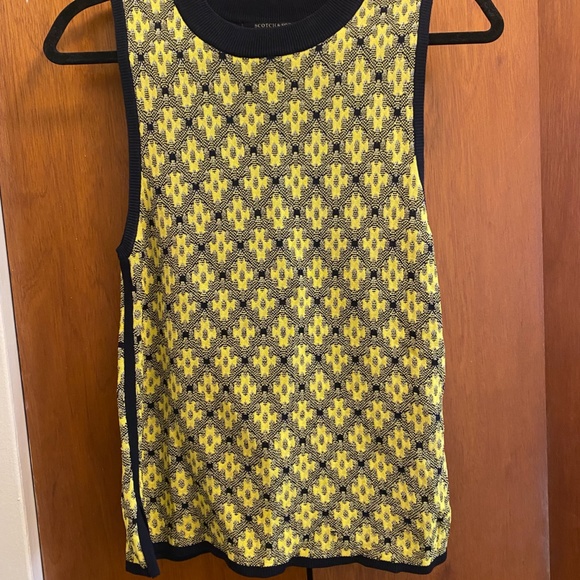 SCOTCH AND SODA MAISON SCOTCH knitted tank - Picture 1 of 2